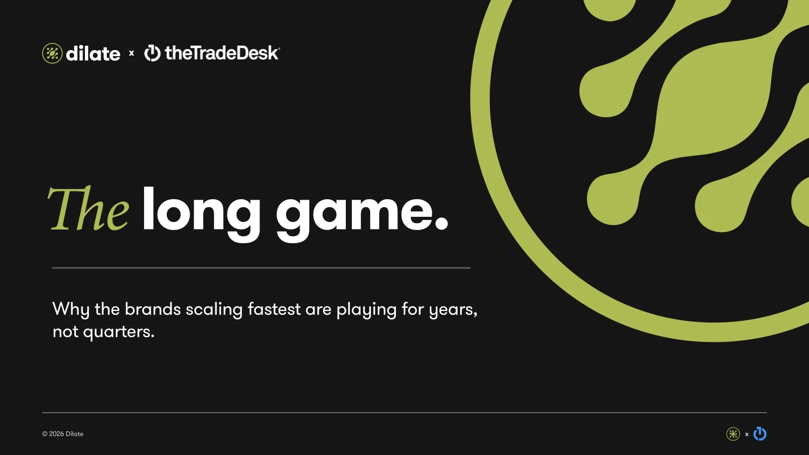 The Long Game — presentation slides cover, click to open the full deck